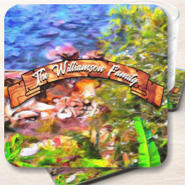 Posavasos Vista de ruta panorámica de Yelapa familiar 0819