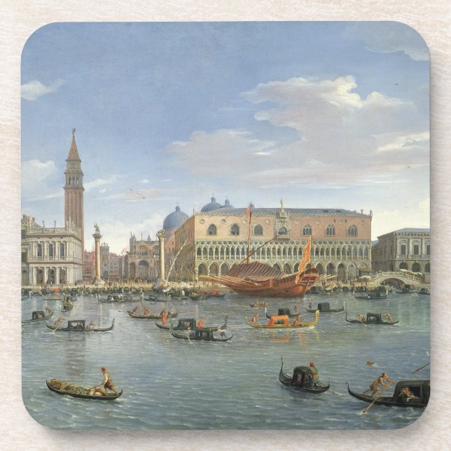 Posavasos Vista de Venecia de la isla de San Jorge, 169 (Frente)
