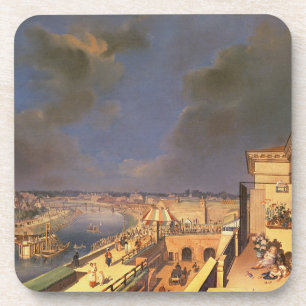 Posavasos Vista de Viena, 1819 (aceite en lona)