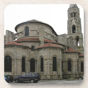 Posavasos Vista del chapitel de la iglesia (foto)