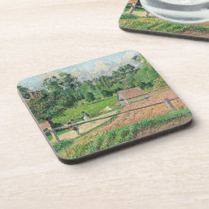 Posavasos Vista desde la ventana del artista Camille Pissarr