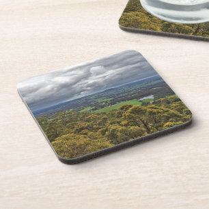 Posavasos Vista desde las montañas del Monte Buninyong