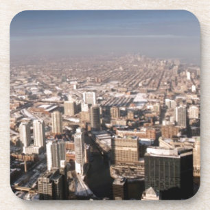 Posavasos Vista panorámica de la ciudad