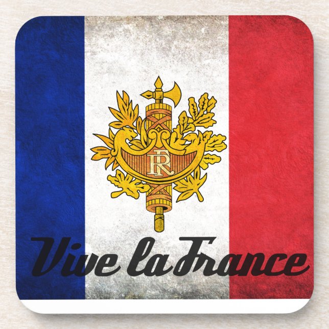 Posavasos Viva Francia (Frente)
