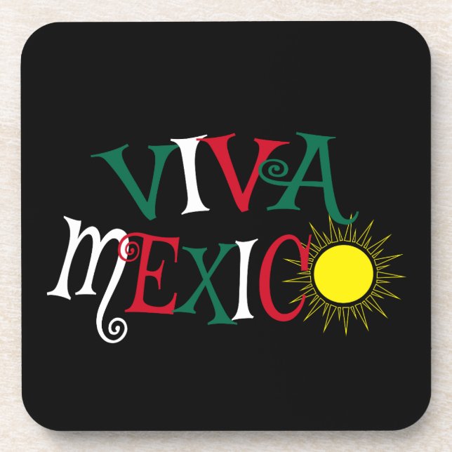 Posavasos Viva México (Frente)