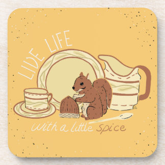 Posavasos Vive la vida con coasters de Spice