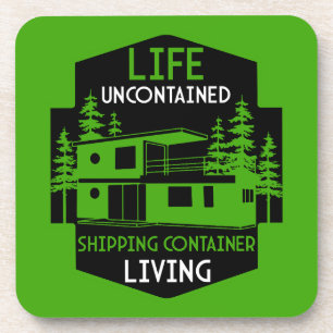 Posavasos Vivienda de contenedor de envío