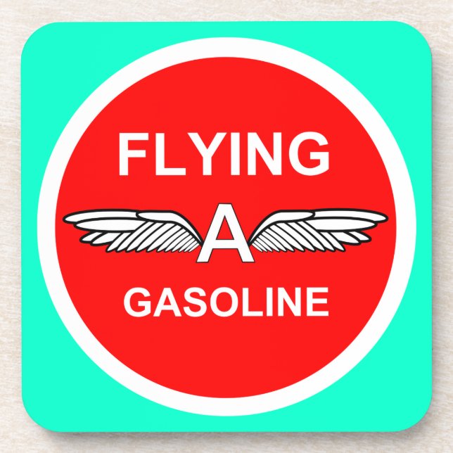 Posavasos Volando Una Gasolina (Frente)
