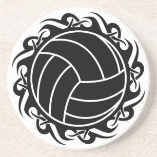 Posavasos voleibol tribal