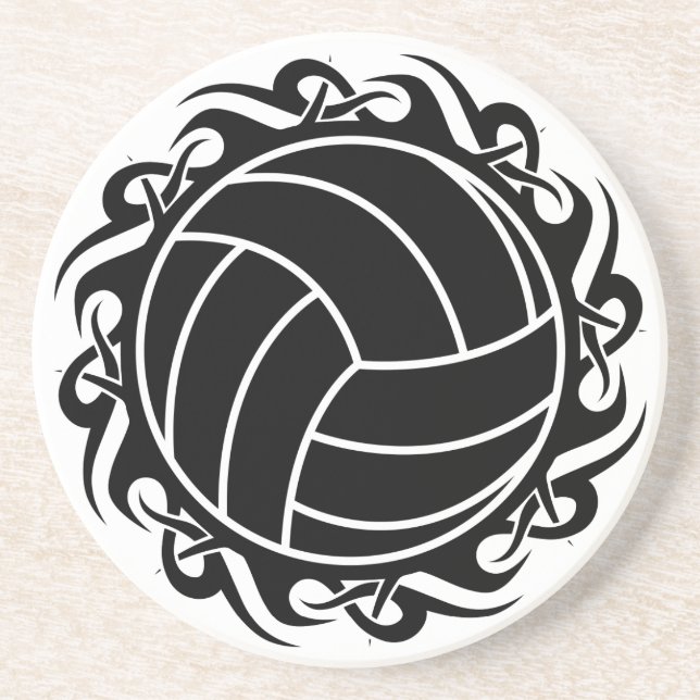 Posavasos voleibol tribal (Frente)