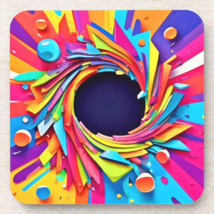 Posavasos Vórtice del arte de la Vitalidad