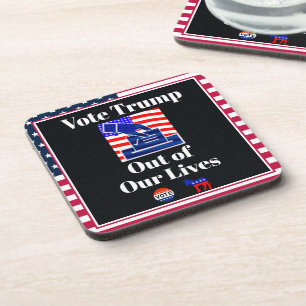 Posavasos Votar a Trump sin hacer más y más costosas nuestra