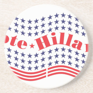 Posavasos votar por hillary