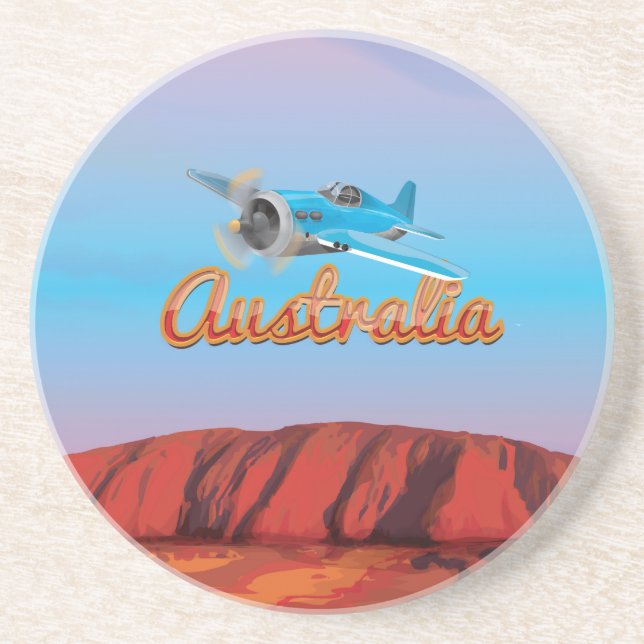 Posavasos Vuela a Australia (Frente)