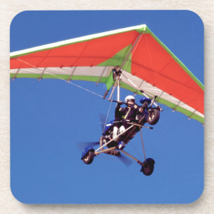 Posavasos Vuelo con ultraligero en el cielo, Cabo Occidental