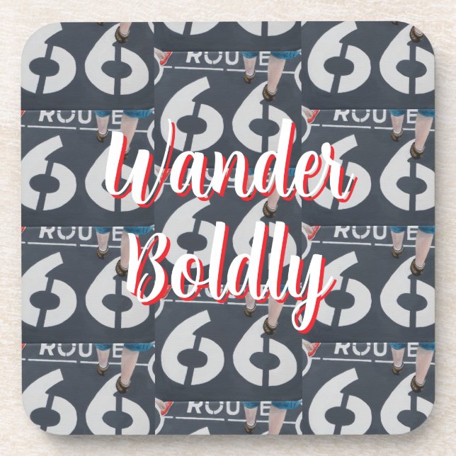 Posavasos Wander Boldly (Frente)