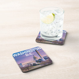 Posavasos Washington D.C. Travel Coaster