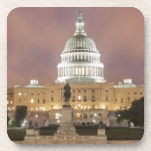 Posavasos Washington DC, edificio del capitolio