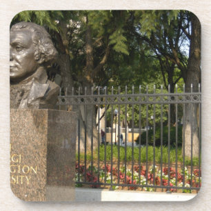 Posavasos Washington, DC, estatua de George Washington, El