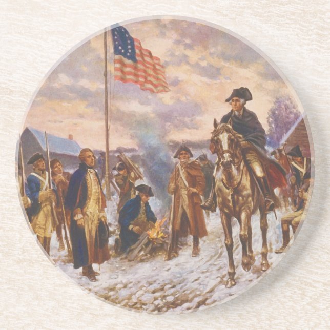 Posavasos Washington en la fragua del valle de Edward P. (Frente)