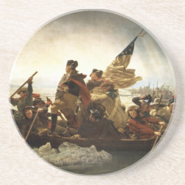 Posavasos Washington que cruza el Delaware - 1851