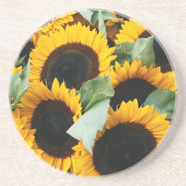 Posavasos Washington, Seattle, Girasol a la venta pike (Frente)