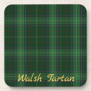 Posavasos Waslsh Tartan Coasters Boda Juego de Regalos de 6