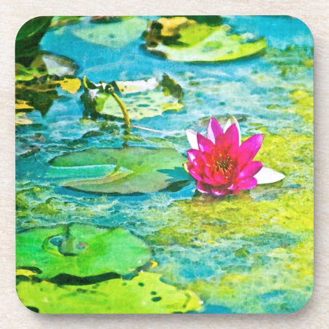 Posavasos Water Lily Lilypad (Frente)