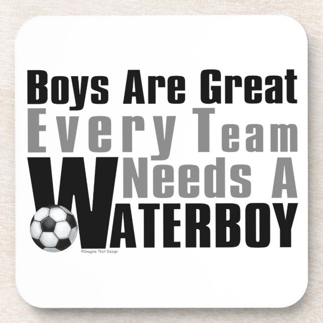 Posavasos Waterboy Soccer (Frente)