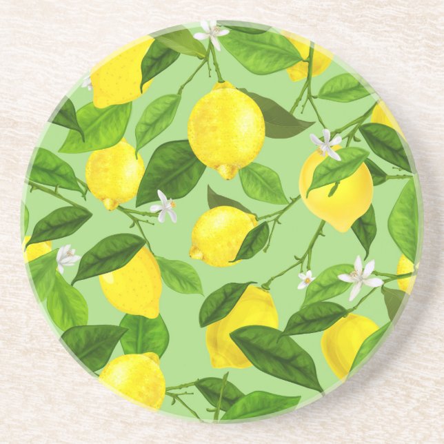 Posavasos Watercolor Lemon 3 (Frente)