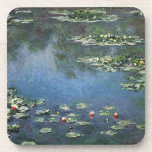 Posavasos Waterlilies por Claude Monet, Flores de época
