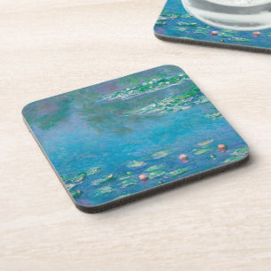 Posavasos Waterlilies por la pintura Bella Artes de Claude M
