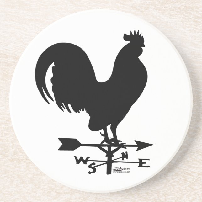 Posavasos Weathervane Rooster (Frente)