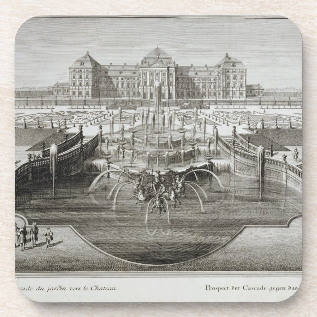 Posavasos Weissenstein, visión hacia el castillo de la barra (Frente)