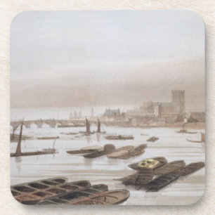 Posavasos Westminster del puente de Waterloo, th de