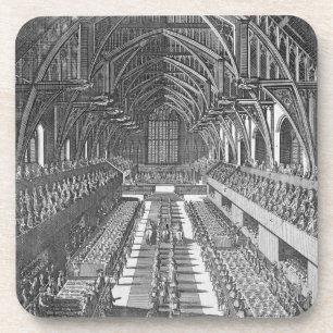 Posavasos Westminster Hall durante las celebraciones despué