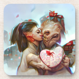 Posavasos Whimsical Alien Romance