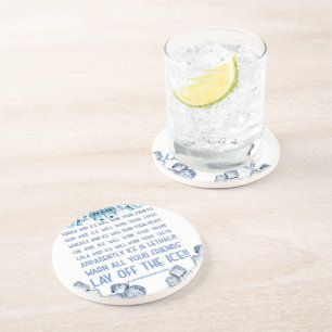 Posavasos whisky de cola de ron con alcohol de SlipperyJoe