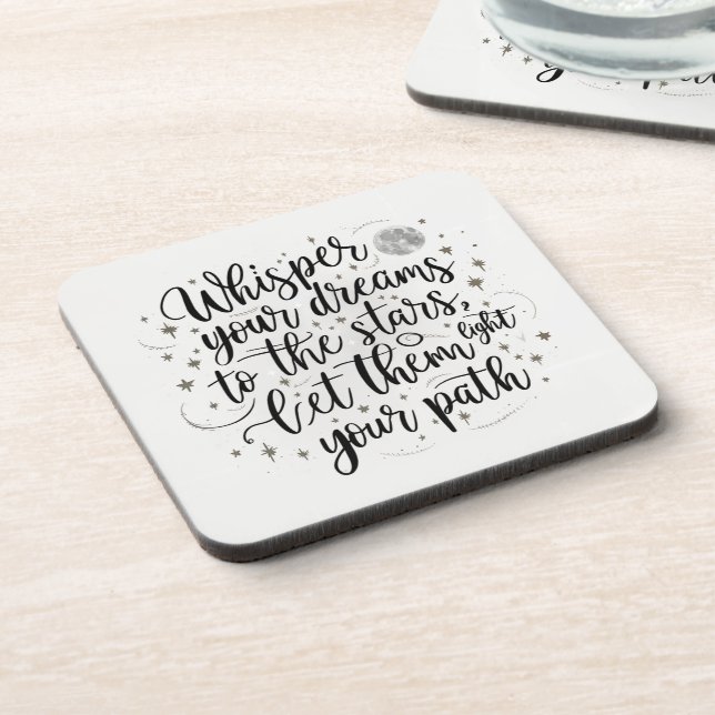 Posavasos Whisper Dreams Coaster (Lado Izquierdo)