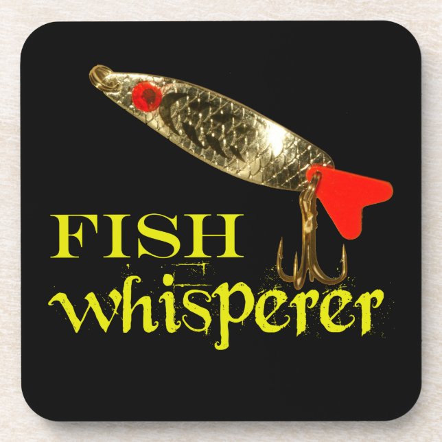 Posavasos Whisperer De Pescado Con Lure (Frente)