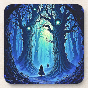 Posavasos Whispering Woods Dark Fantasy