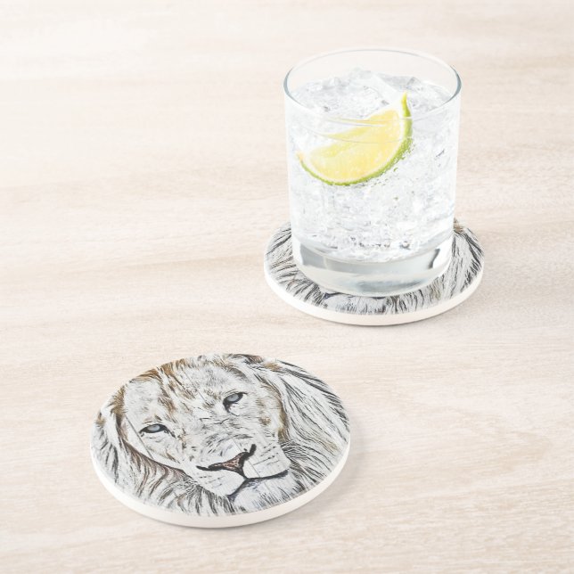 Posavasos White Lion Drink Coaster (Lado)