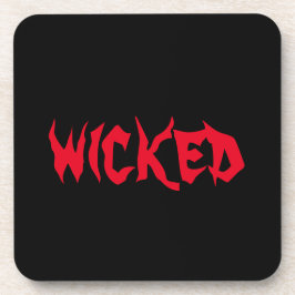 Posavasos Wicked Hard Plastic Coaster