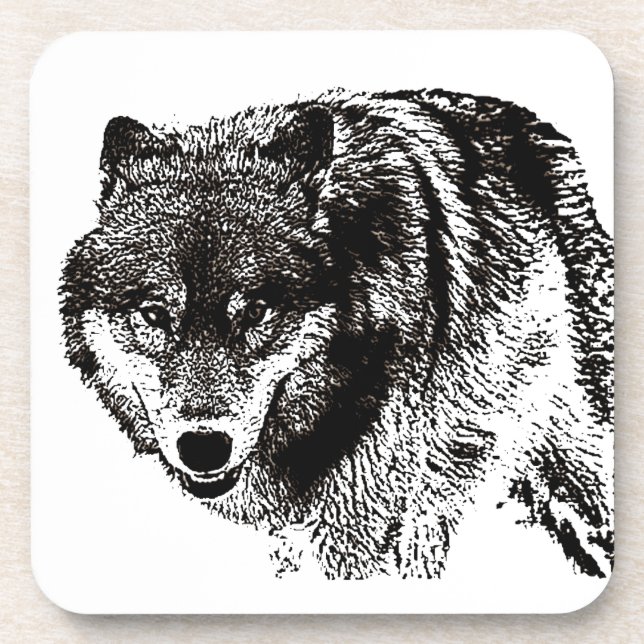 Posavasos Wild Wolf (Frente)