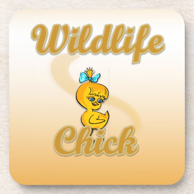Posavasos Wildlife Chick (Frente)