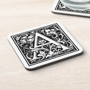 Posavasos William Morris Alphabet "A"