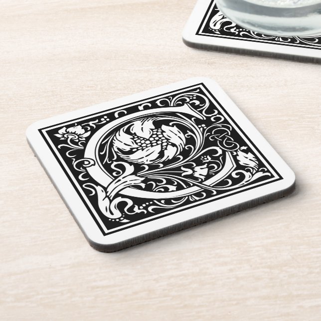 Posavasos William Morris Alphabet "C" (Lado Izquierdo)