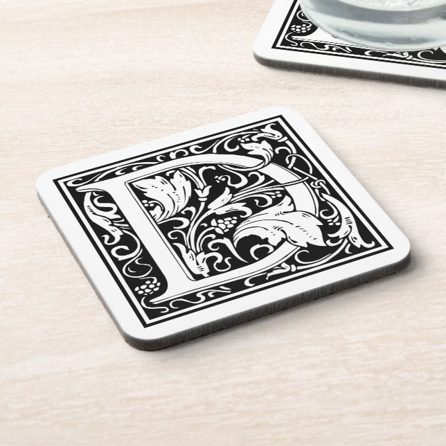 Posavasos William Morris Alphabet "D" (Lado Izquierdo)