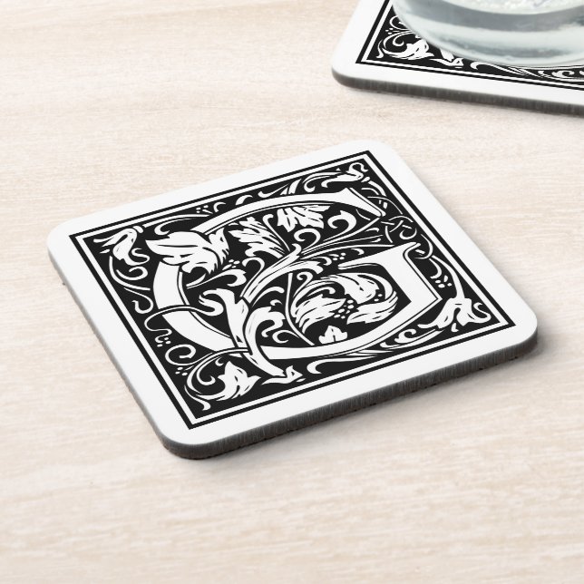 Posavasos William Morris Alphabet "G" (Lado Izquierdo)