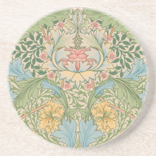 Posavasos William Morris Flor Floral Botánica Myrtle